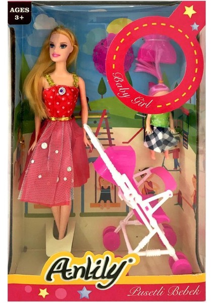 Nessiworld Anlily Pusetli Bebek modelleri