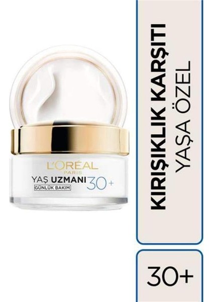 L'oreal Paris Paris Yaş Uzmanı 30+ Nemlendirici Krem 50 ml fiyatları