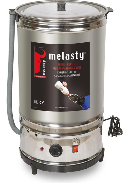 Termostatlı Mama Hazırlama Makinesi (50 Litre)