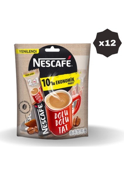 Nestle 2n1 Mp 10'lu - (12 Adet)