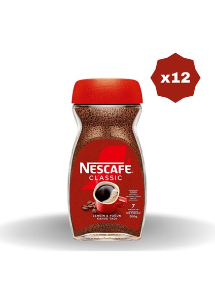 Nestle Classic Cam 200 gr - (12 Adet)