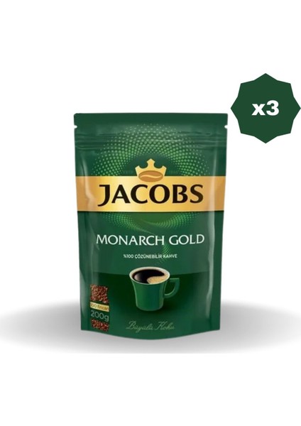 Monarch Kahve 200 gr - (3 Adet)