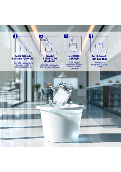 Clean Yüzey Temizleyici Akıllı Kapsül Beyaz Sabun Kokulu fiyatları