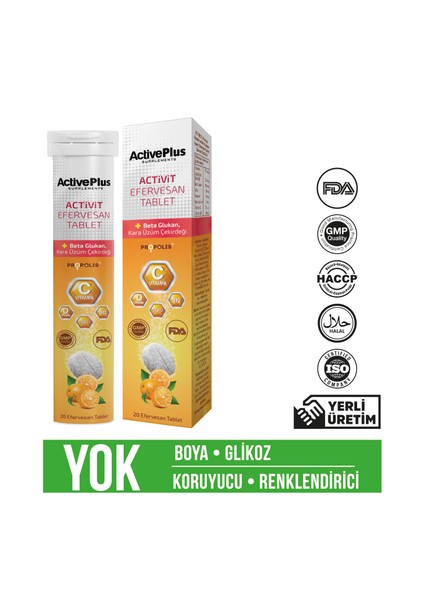 Activeplus Activit Efervesantablet