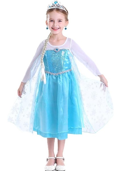 Frozen Prenses Essa Uzun Kollu Etek (Yurt Dışından)