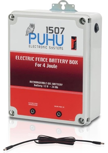 Ecos Elektrikli Çit Cihazı Aküsü (12V/24AH) (Jel Akü)