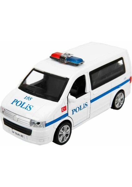 1606 1:32 Sesli ve Işıklı Şehir Kurtarma Araçları 13 cm -Sunman