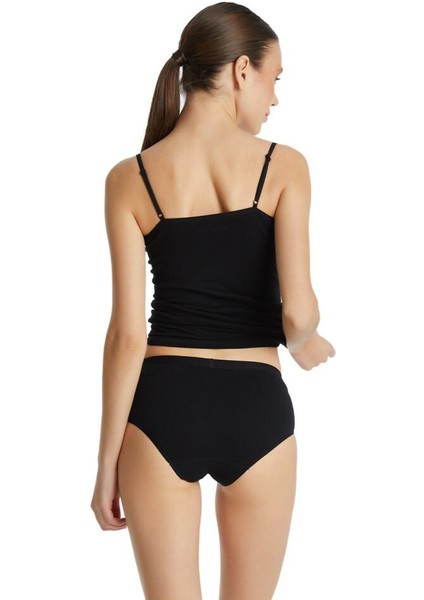 Essential Midi Bel Siyah Slip 1306 indirimleri