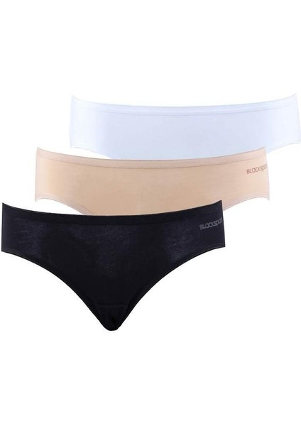 Kadın %95 Pamuklu 3'lü Ekonomik Paket Slip 1575