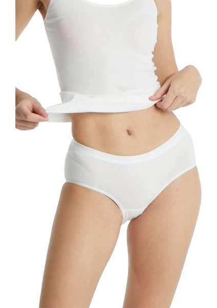 Essential Midi Bel Beyaz Slip 1306