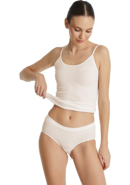 Essential Midi Bel Krem Slip 1306 modelleri