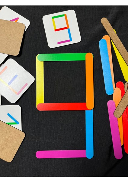Renkli Sayı Stikleri – Eğlenceli Matematik Oyunu! indirimleri