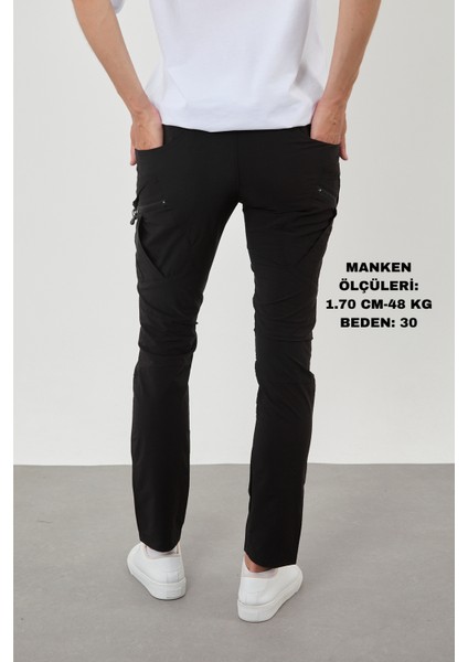 Camp5516 Outdoor Tactical Çok Cepli Likralı Yazlık Kadın Siyah Taktik Pantolon indirimleri