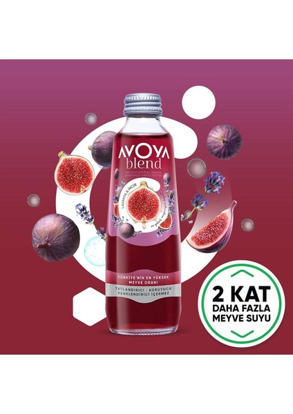 6'lı Blend Incir Lavanta Meyveli Maden Suyu 250 ml fiyatları