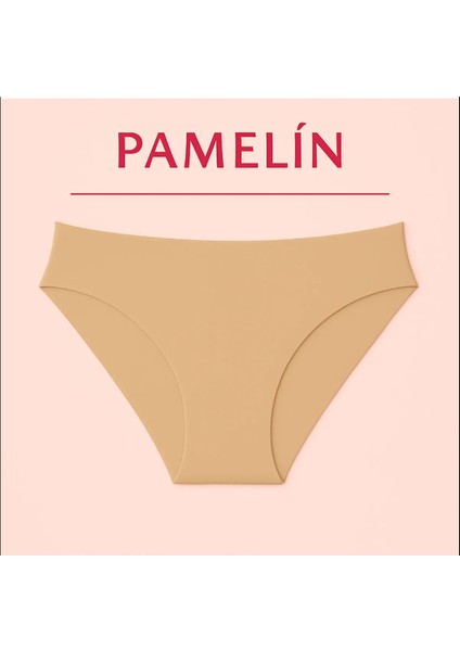 Kadın Dikişsiz Slip Külot Ten Renk Lazer Kesim Seamless Iz Yapmaz Iç Çamaşırı