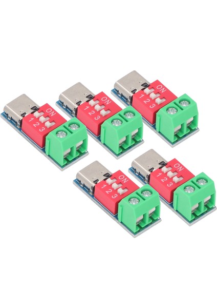 5 Adet Tetik Kartı Modülü USB Tip C'den 5V 9V 12V 20V Yüksek Hızlı Pd Qc Aldatıcı Değişim Kartı Modülü (Yurt Dışından) indirimleri