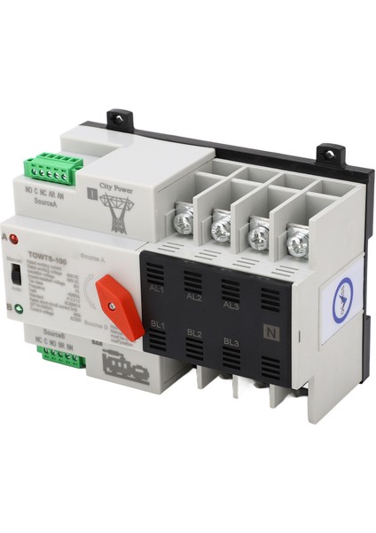 Tongou Çift Güç Otomatik Transfer Anahtarı 4p Pc Kabuk Elektrik Seçici Anahtarı Metalurji Için 400V Ac 40A (Yurt Dışından) modelleri