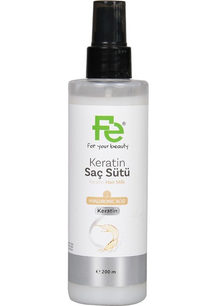 Keratin Saç Sütü 200 ml