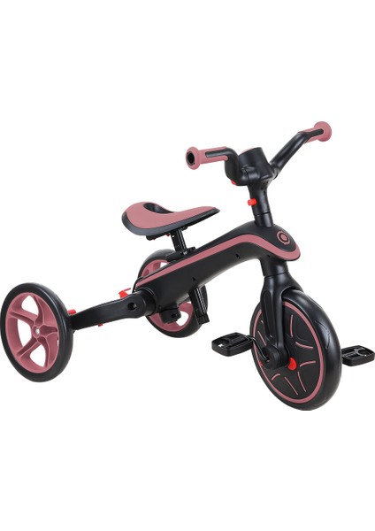 Globber Explorer 4in1 Katlanabilir Bisiklet Koyu Pastel Pembe