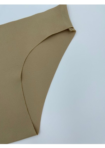 Kadın Dikişsiz Slip Külot Ten Renk Lazer Kesim Seamless Iz Yapmaz Iç Çamaşırı
