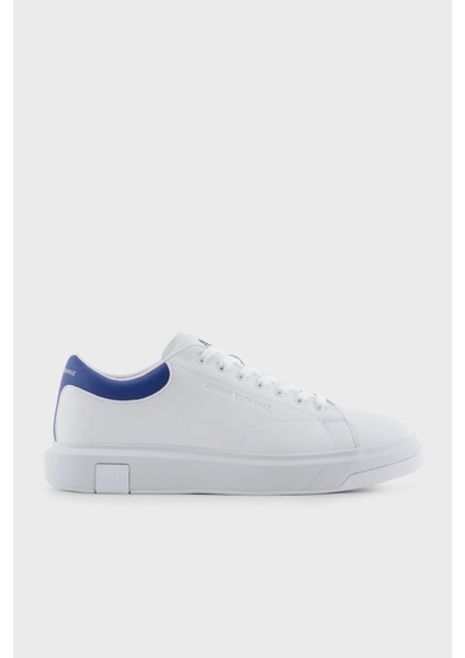 Armani Exchage Logolu Hakiki Deri Sneaker Ayakkabı Erkek Ayakkabı XUX123 XV534 U648