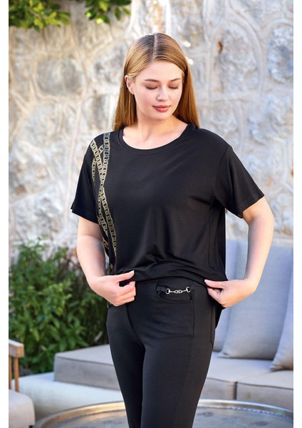 Kadın Siyah Kapri Takım A25829