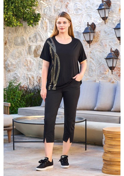 Kadın Siyah Kapri Takım A25829 fiyatları