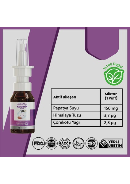 Activeplus Naturfix Sprey