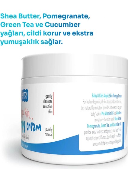 Mbb E- Ticaret Babyton Bebekler ve Çocuklar Için Atopik Cilt Kremi 100 ml