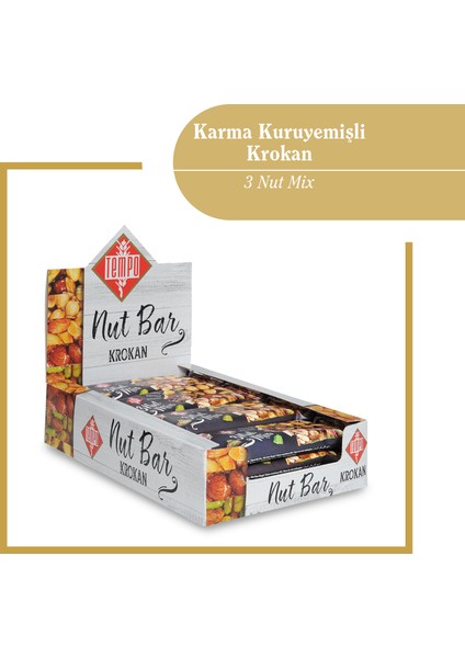 Karışık Kuruyemişli Krokan 40 G x 12 Adet