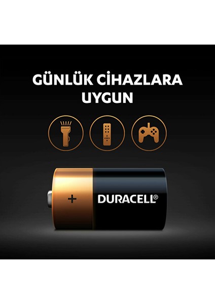 Duracell Basic C Boy Pil 2li