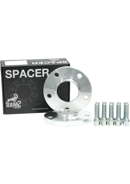 5X114.3 66,1 15MM Silver Spacer