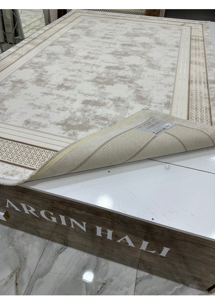 Beyaz Vizon Renk Halı Oturma Odası Halısı Argın Halı indirimleri