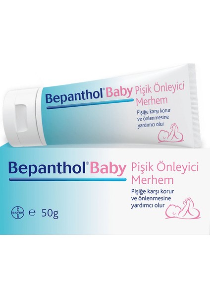 Bepanthol Baby Pişik Önleyici Krem Merhem 50 gr
