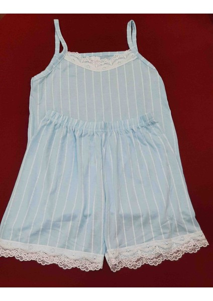 Kadın Ince Askılı Şortlu Pijama Takımı fiyatları