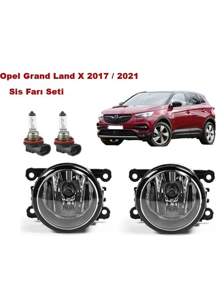 Opel Grandland x 2017-2021 Sis Farı Seti 8200074008