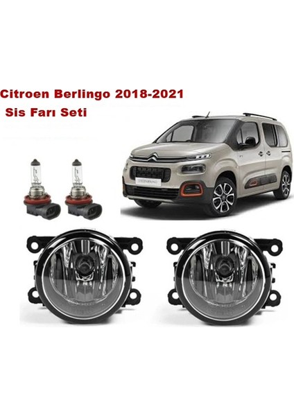 Citroen Berlingo 2018-2021 Sis Farı Seti 8200074008