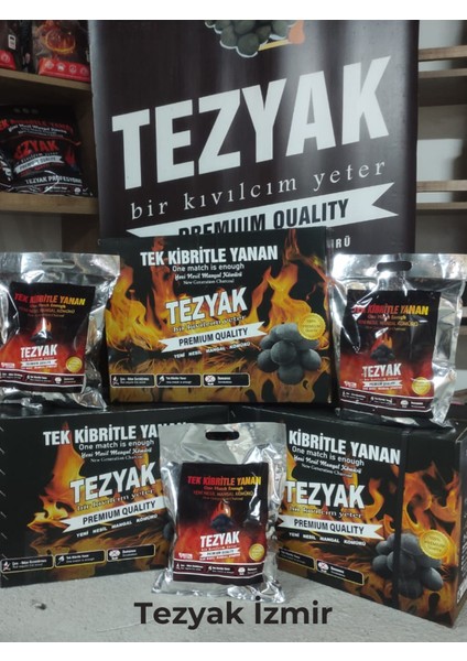 Klasik Tek Kibritle Yanan Yeni Nesil Mangal Kömürü (2 kg X10 =20 Kg)