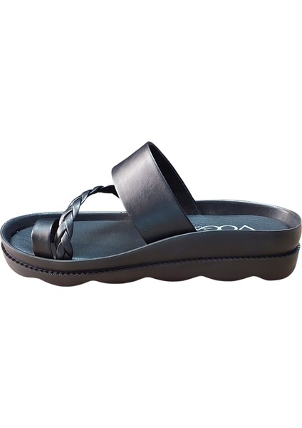 1724 Siyah Cilt Parmak Arası Comfort Casual Anatomik Terlik fiyatları