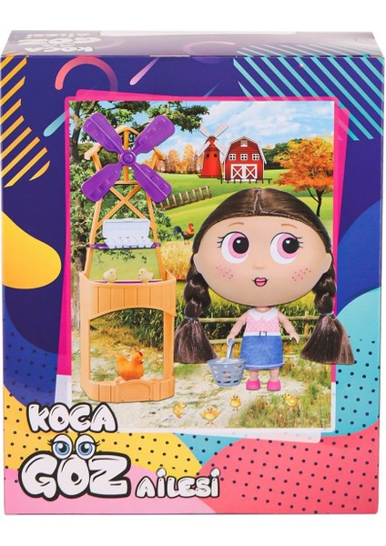 BLD295 Koca Göz Ailesi Tavukçu -Birliktoys