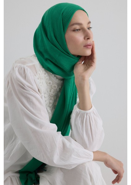 Lilyum Benetton Saçak Püsküllü Pamuklu Şal indirimleri