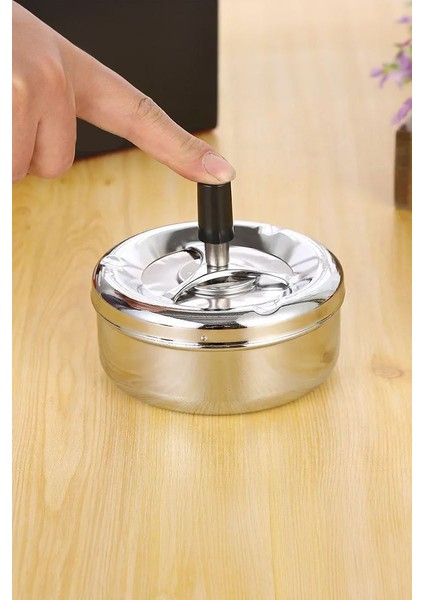 Çelik 9 cm Basmalı Kafe Restaurant Lokanta Yuvarlak Kül Tablası Küllük MT175BY modelleri