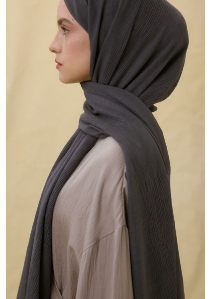 Brıce Füme Uzun Saçak Püsküllü Pamuklu Şal indirimleri