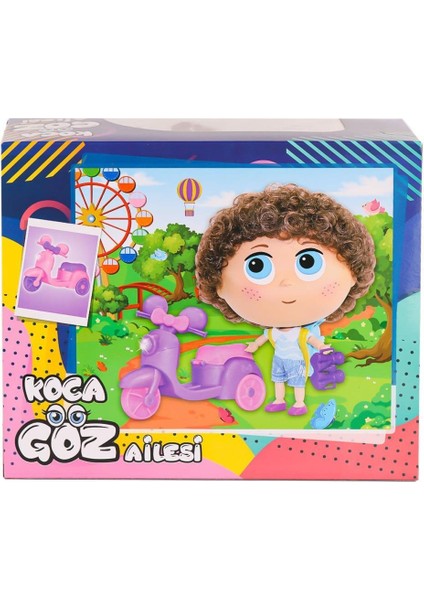 BLD298 Koca Göz Ailesi Motorcu Gezgin -Birliktoys