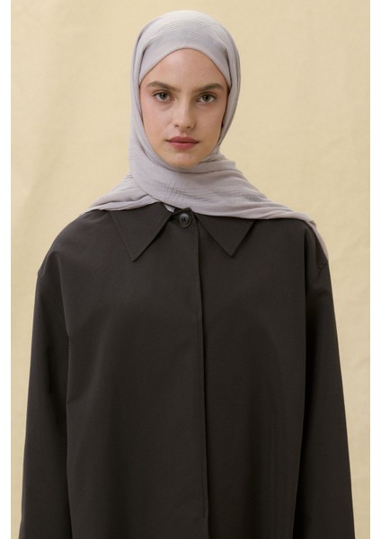 Lilyum Taş Gri Saçak Püsküllü Pamuklu Şal fiyatları