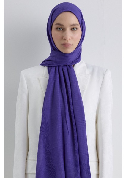 Brıce Mor Uzun Saçak Püsküllü Pamuklu Şal fiyatları