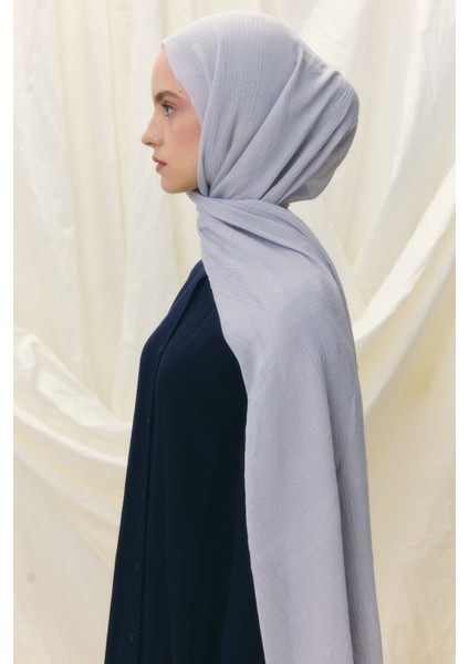 Brıce Buz Gri Uzun Saçak Püsküllü Pamuklu Şal fiyatları