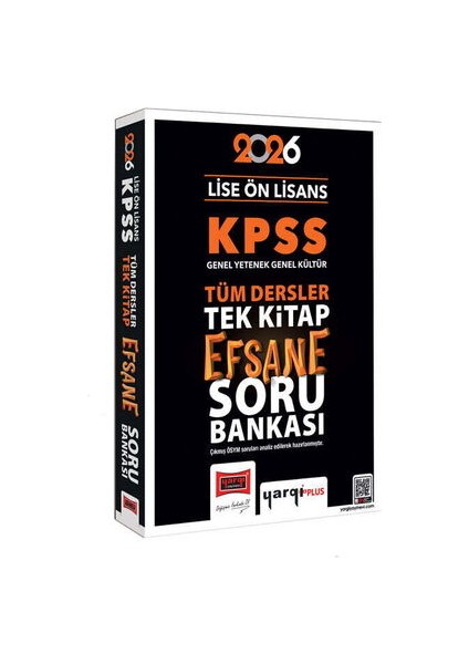 Yargı 2026 Kpss Lise Ön Lisans Efsane Soru Bankası Tek Kitap Yargı Yayınları fiyatları