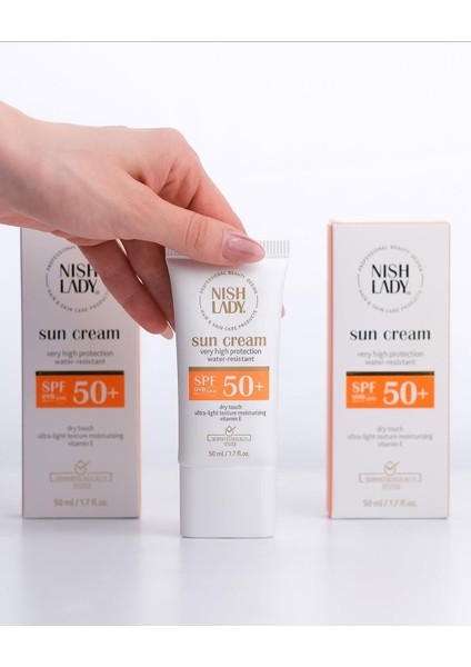 Nıshlady SPF 50 Suya Dayanıklı Güneş Kremi indirimleri