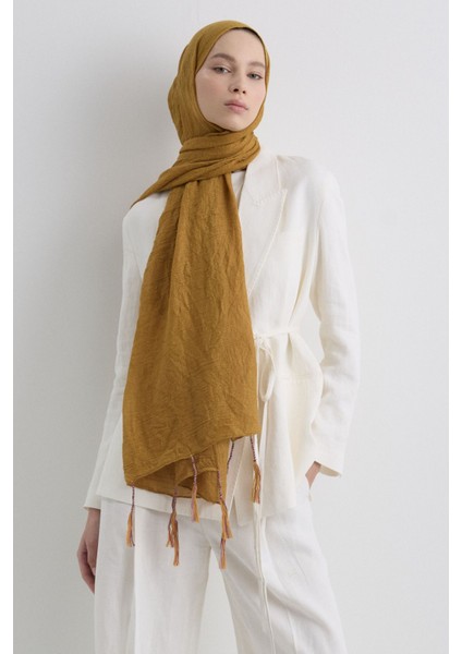 Drew Hardal Bohem Uzun Saçaklı Pamuklu Şal modelleri